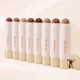 Light Beige Setting Powder With Mirror Bronze Contour Stick