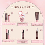 HiVi Makeup Gift Box Powder Glue Record Limited Lipstick